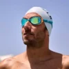 Swimming Goggles - ATTACK Polarised Lenses - Teal - Zone3 - Image 2