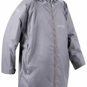 Hooded Changing Robe - Grey - Waterproof & Windproof - Osprey