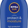 Sun Cream Nivea Protect & Moisture Sun Lotion SPF 30 200ml - Image 2